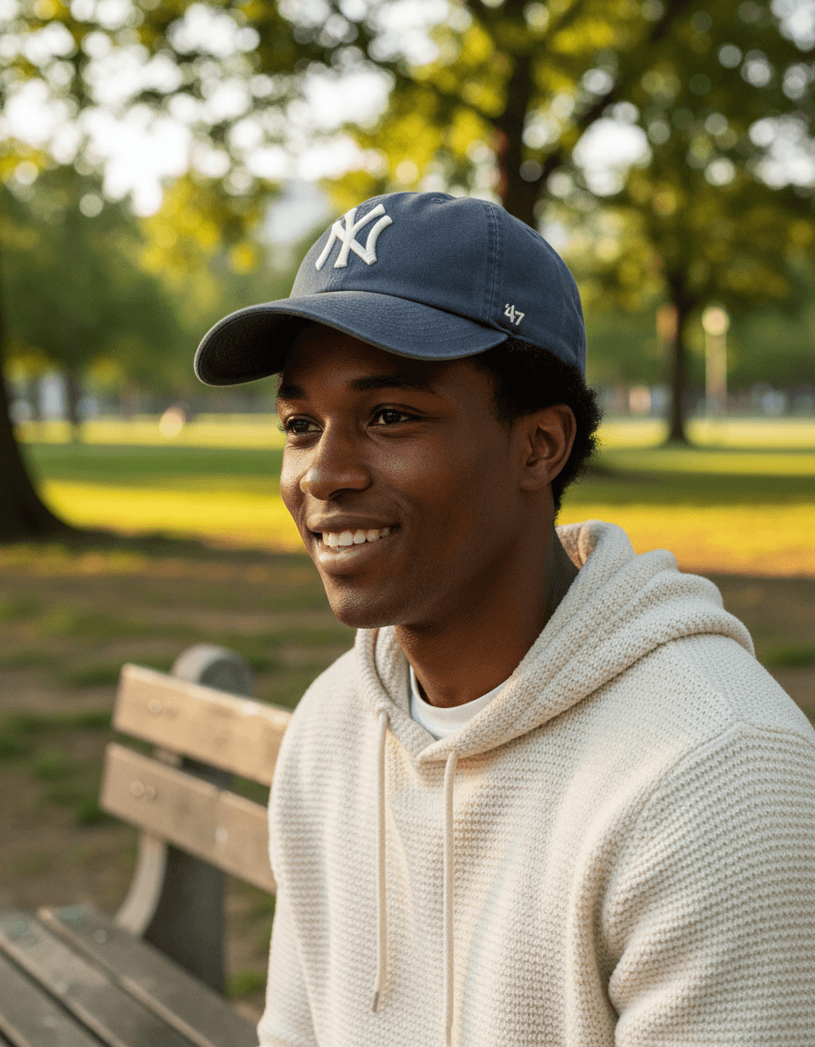 New York Yankees '47 CLEAN UP Adjustable Hat